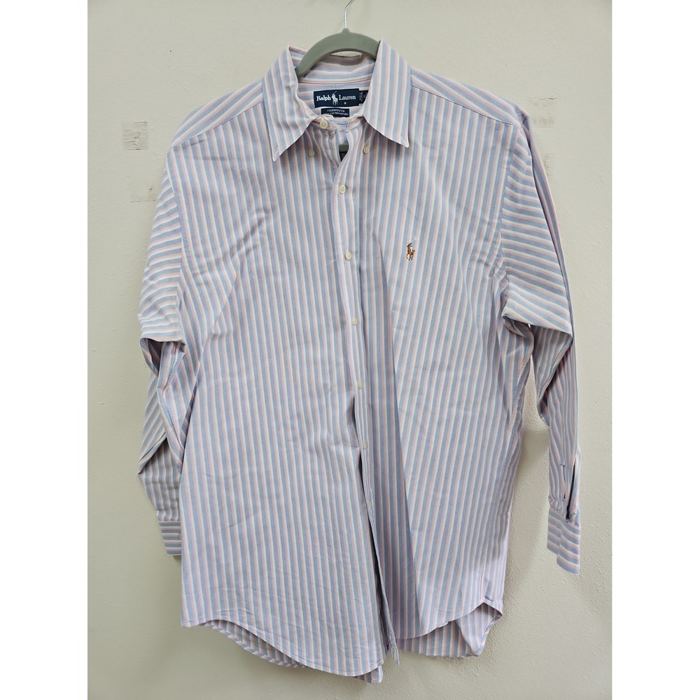 Polo Ralph Lauren Long Sleeve Men's Yarmouth Oxford Shirt-Size 16.5 32/33